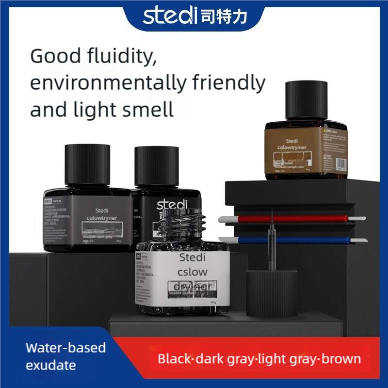 Tamiya Model Paint Set - Stedi Paneellijnverf op waterbasis MP-10-MP-13 40g