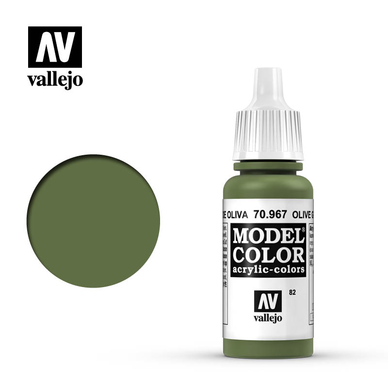 Tamiya Model Paint Set - Vallejo Acrylverf Av Spanje 70967 082Verde