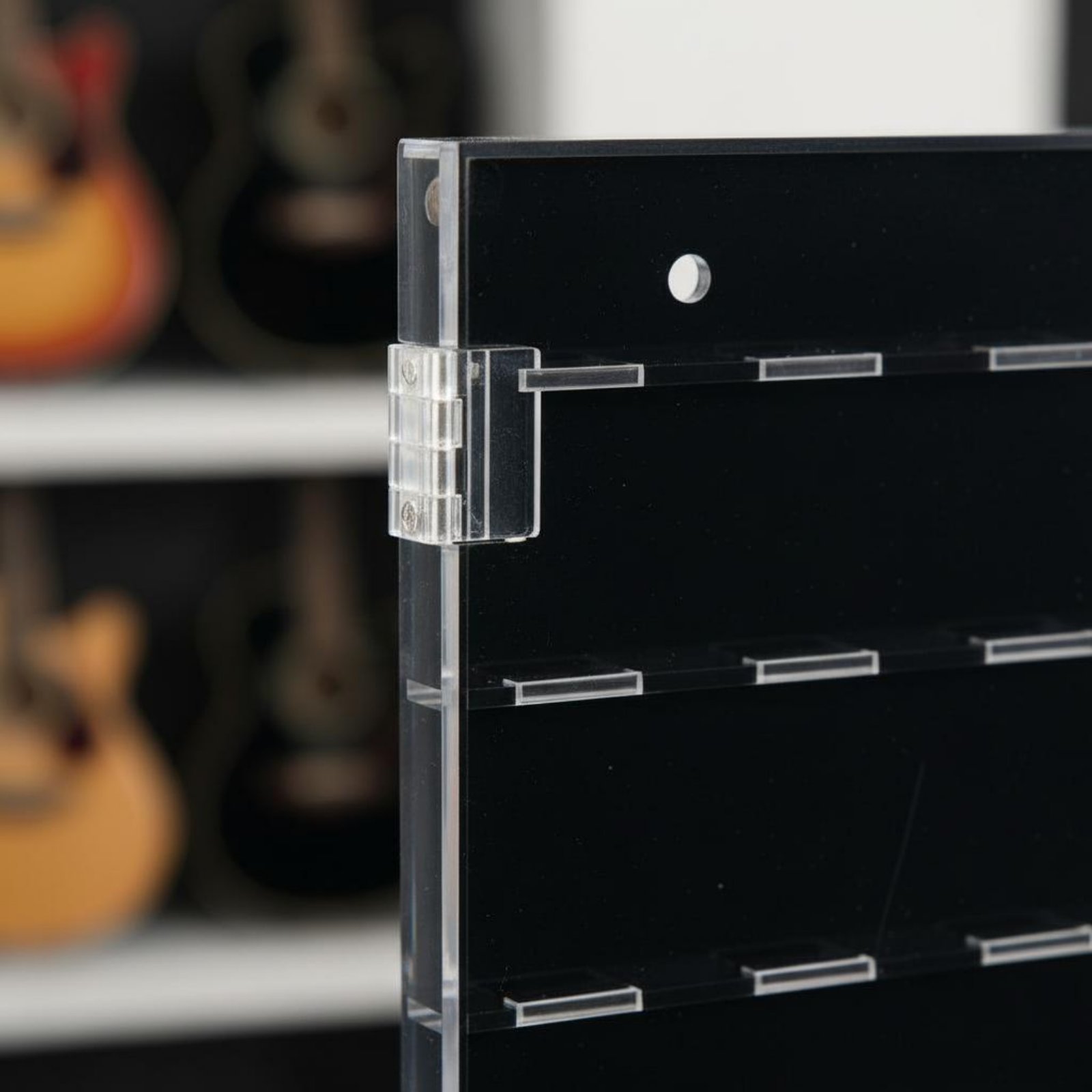 Display Case Acrylic - Displaykast voor gitaarplectrums Stofdichte acryl plectrumhouder