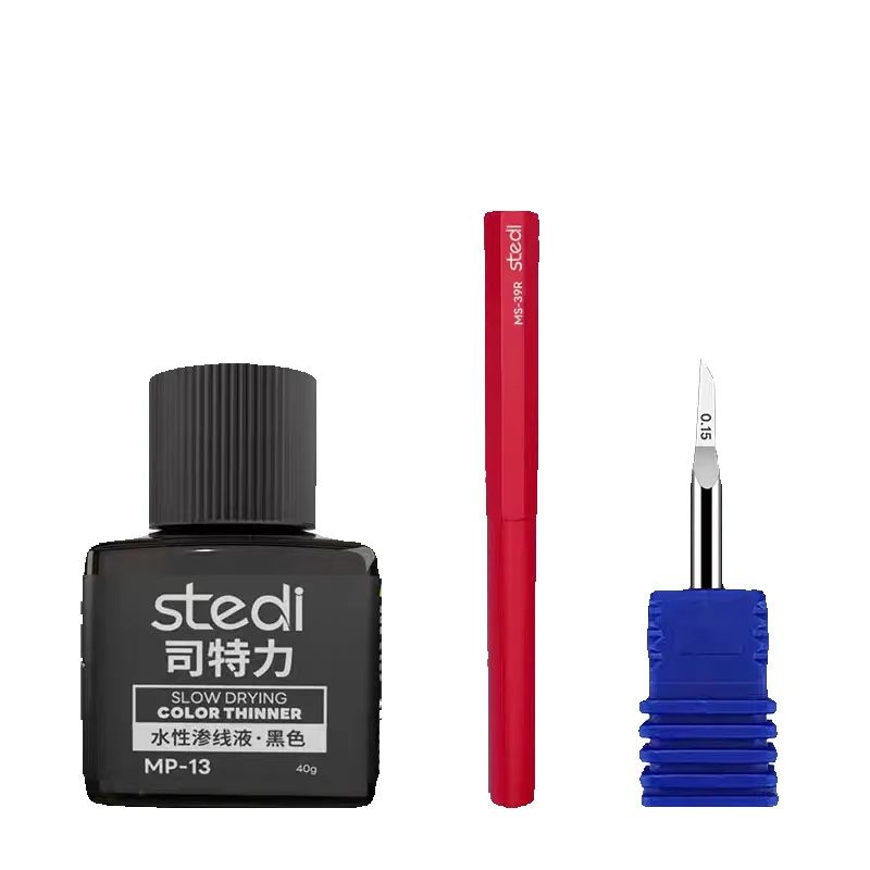Tamiya Model Paint Set - 40g Stedi Panel Line Fluorescerende verf