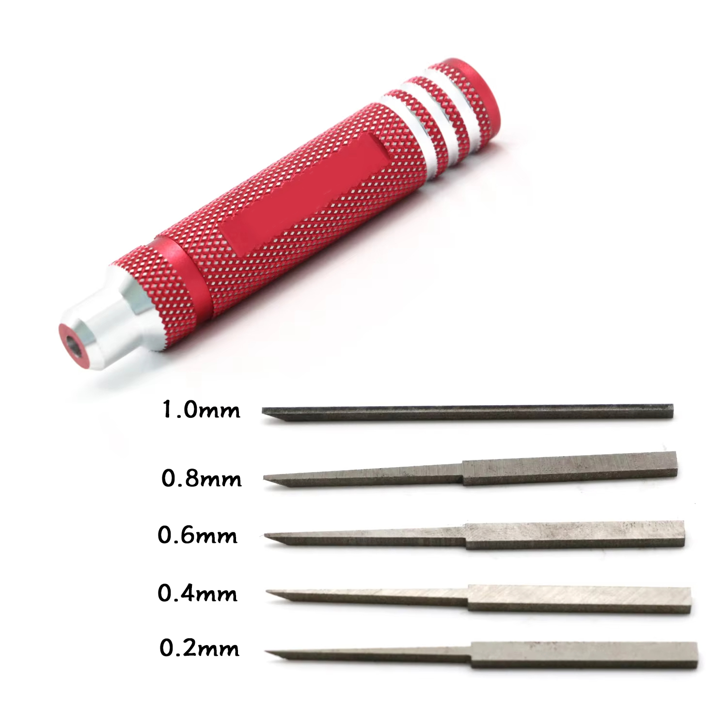 Tamiya Model Paint Set - Prime Model Scriber met mesje, harsgesneden