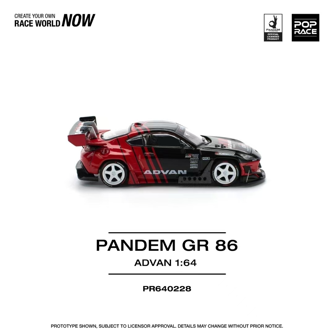 POP Race 1:64 Pandem GR86 ZN8  - Die Cast Car 1 64 recensie en prijs