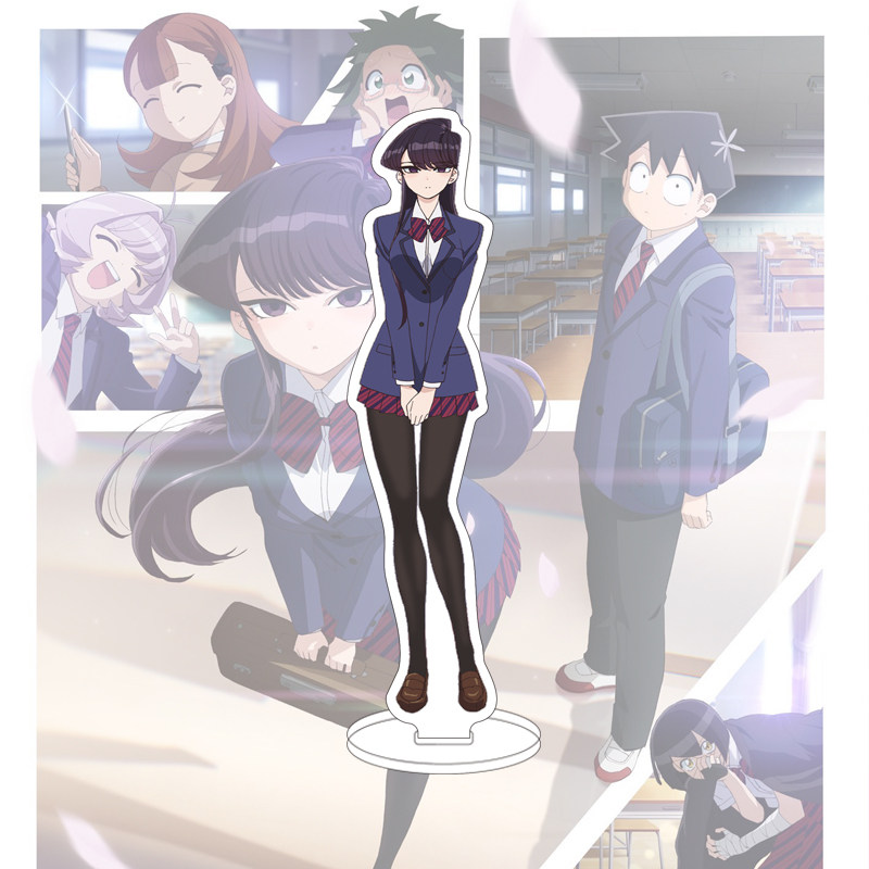 16CM Anime Komi Kan niet Commu - Figma Stand Set recensie en prijs